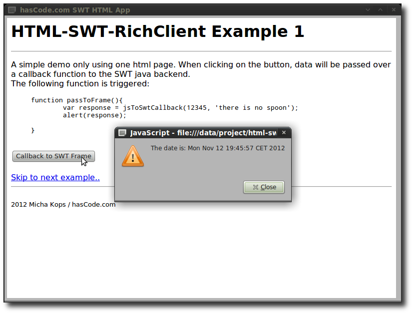 callback example 1