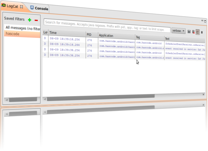event output