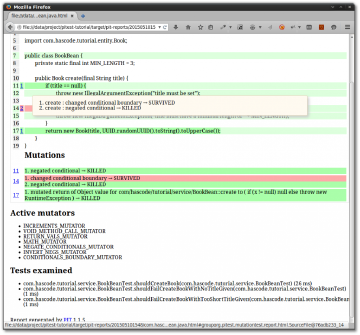 Mutation Testing with Pitest and Maven | Micha Kops' Tech Notes