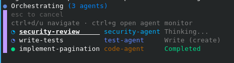 orchestrating agents