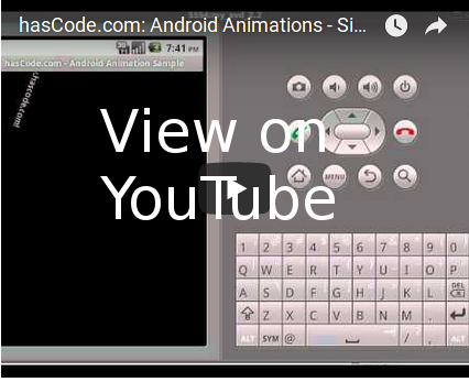 Rotate animation
