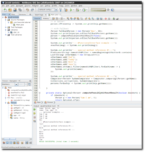 Playing with Java 8 Lambda Expressions | Micha Kops' Tech Notes